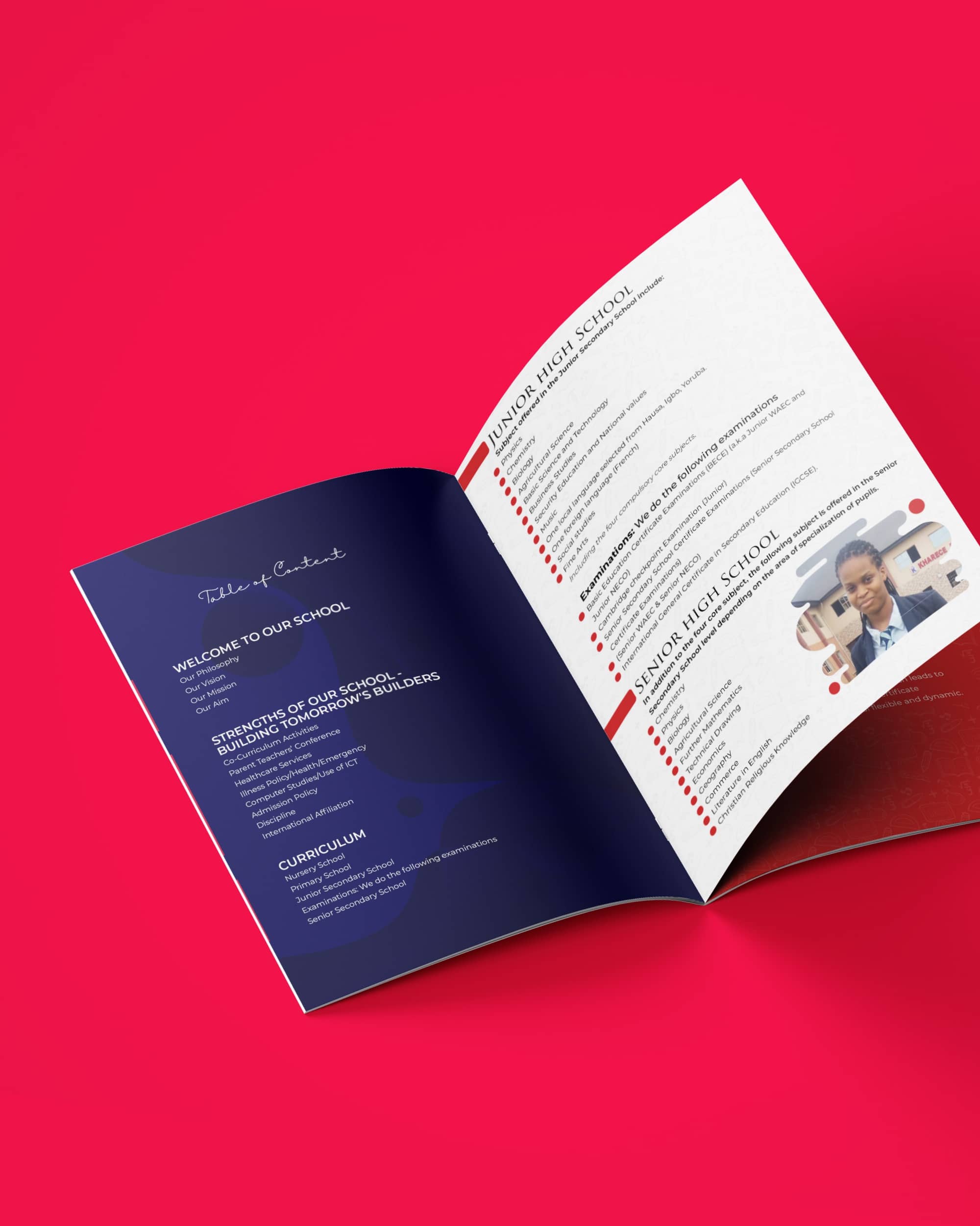 Kharece Schools brand collateral