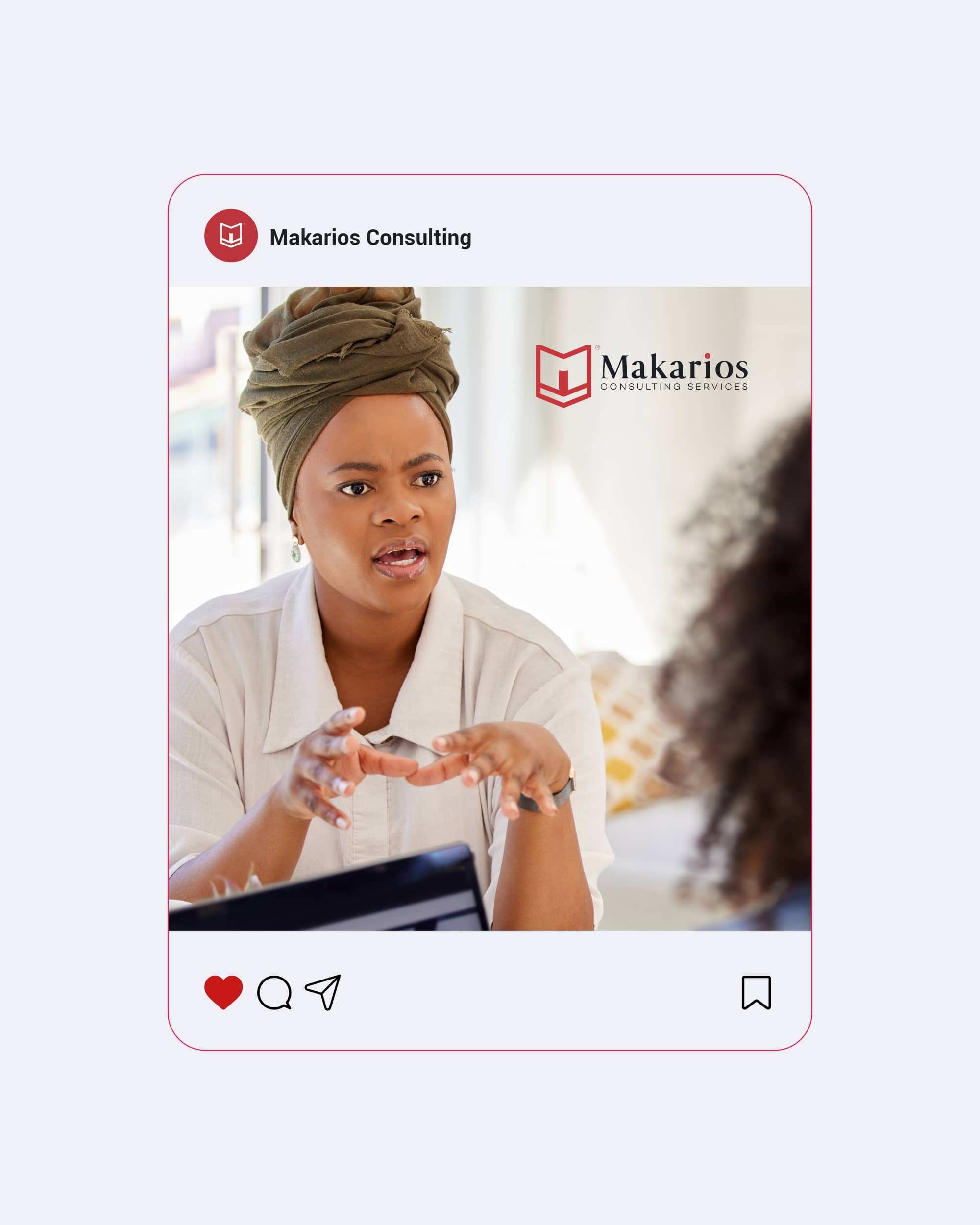 Makarios brand identity