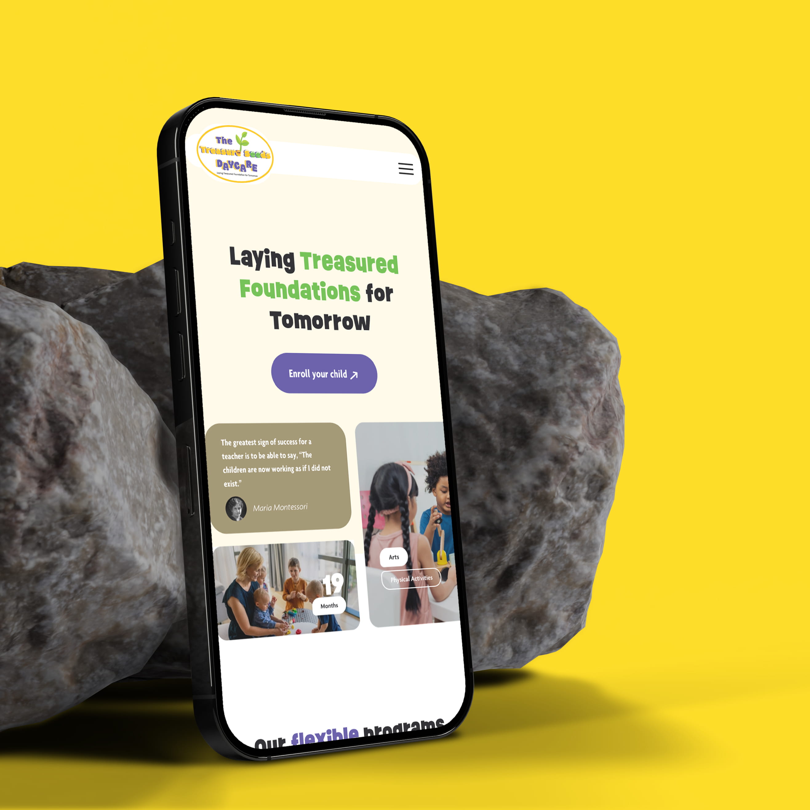 Treasure Seeds brand identity and website design