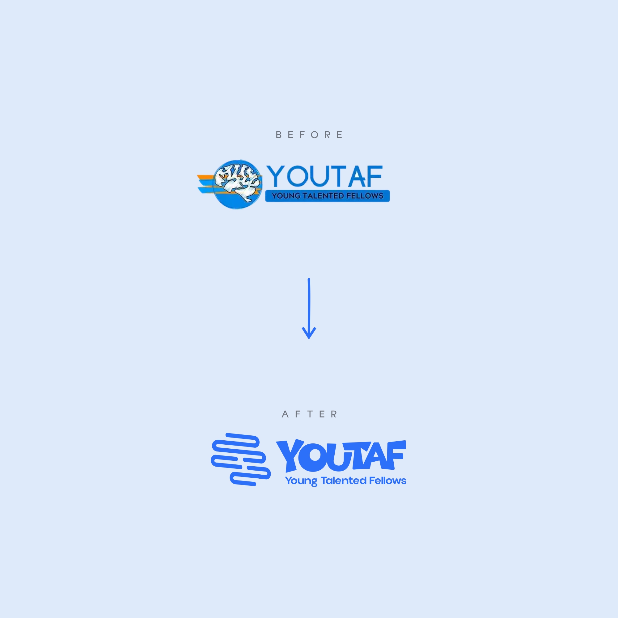 YOUTAF brand identity