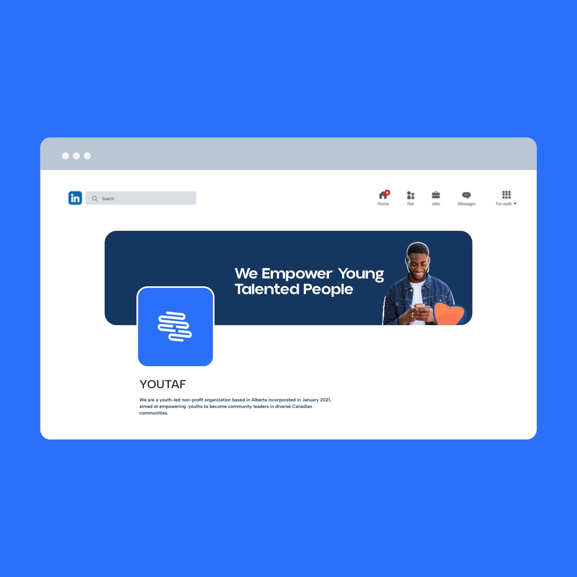 YOUTAF brand application